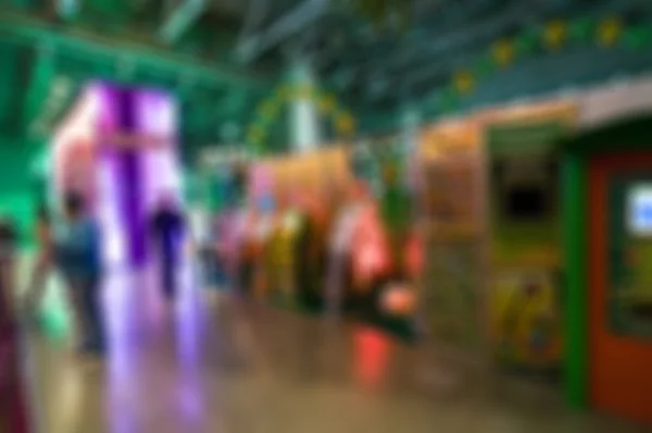 Generic trade show blur background — Stock Photo, Image