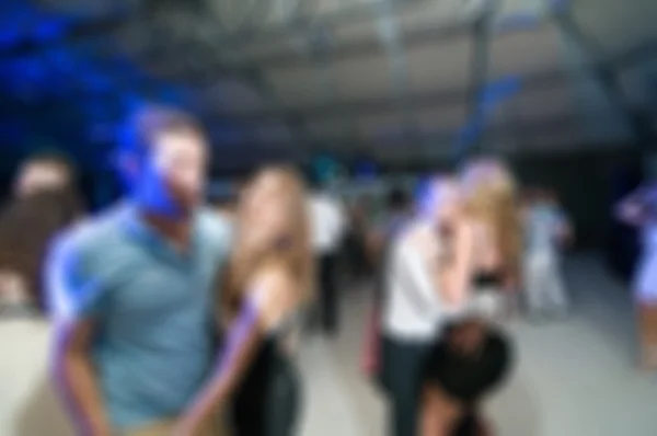 People dancing blur background — Stock Photo, Image