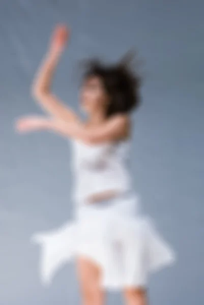 Contemporary dance performance bokeh blur background — Stock Photo, Image