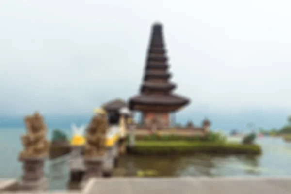 Templo de água no lago Bratan — Fotografia de Stock