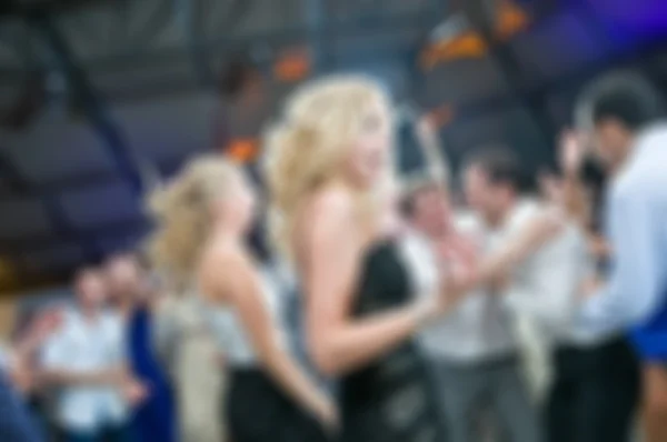 People dancing blur background — Stock Photo, Image