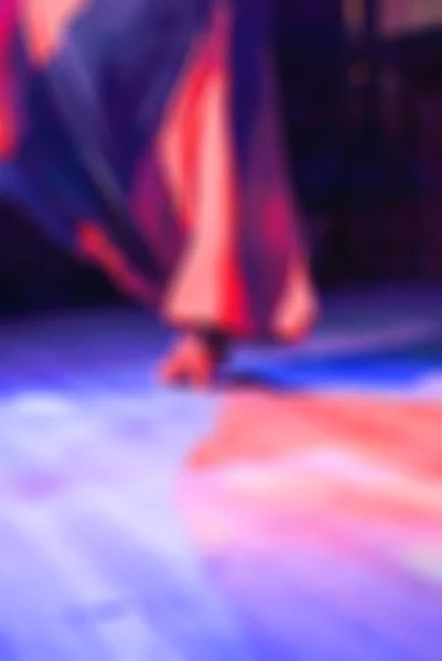 Flamenco dancers blur background — Stock Photo, Image