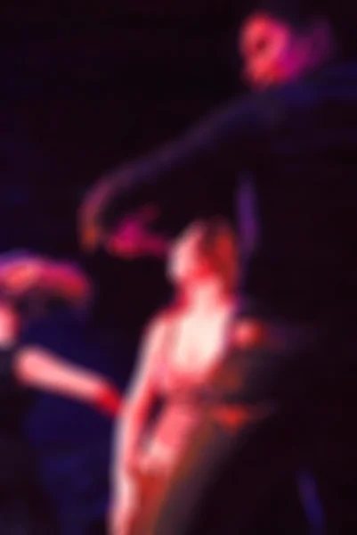 Flamenco-Tänzer verwischen Hintergrund — Stockfoto