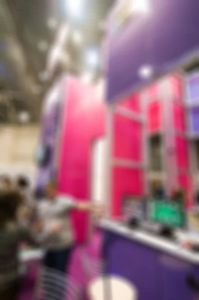 Genérico trade show blur background —  Fotos de Stock