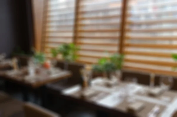 Restaurang oskärpa bakgrund — Stockfoto