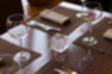 Restoran bulanıklık arka plan