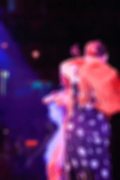 Flamenco dancers blur background — Stock Photo, Image