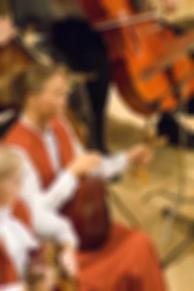 Klassisk konsert oskärpa bakgrund — Stockfoto