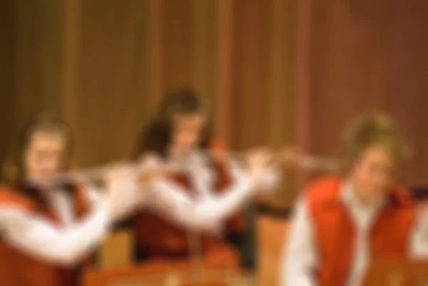 Koncert muzyki klasycznej rozmycie tła — Zdjęcie stockowe