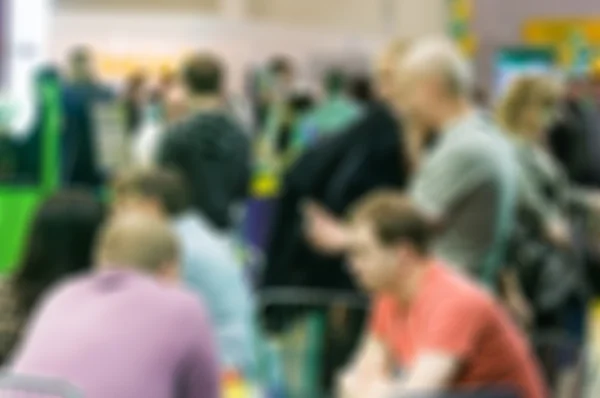 Feira Genérica fundo desfocado — Fotografia de Stock