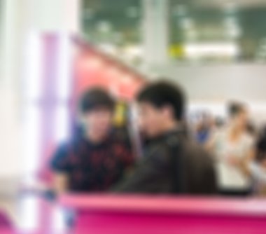 Genel Ticaret Fuarı arka plan bulanıklık