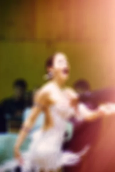 Ballroom dança competição desfoque fundo — Fotografia de Stock