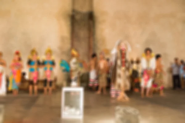 Tradicional Bali fondo borroso danza — Foto de Stock