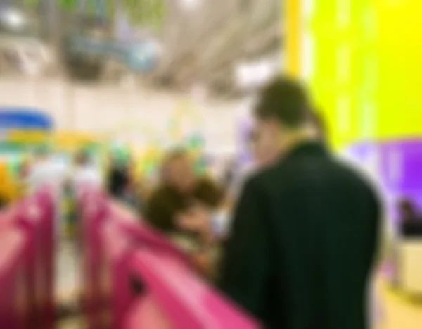 Genérico trade show blur background — Foto de Stock