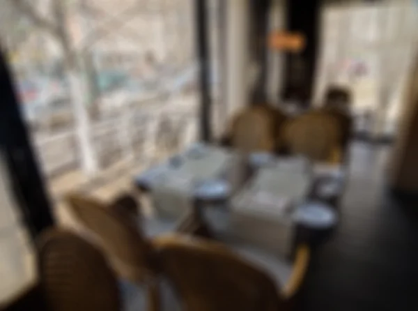 Restaurant vervagen achtergrond — Stockfoto