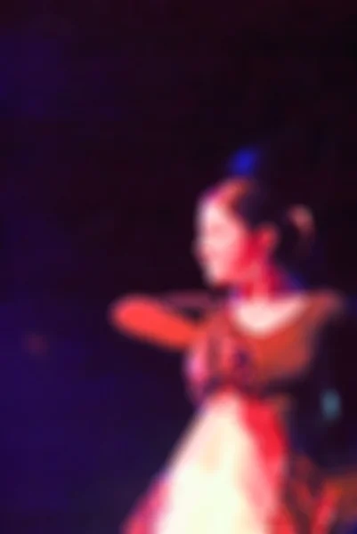Flamenco dansers wazig achtergrond — Stockfoto
