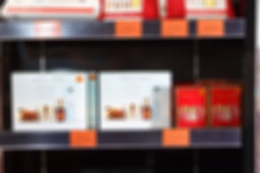 alışveriş mağazası ile bokeh arka plan bulanıklık