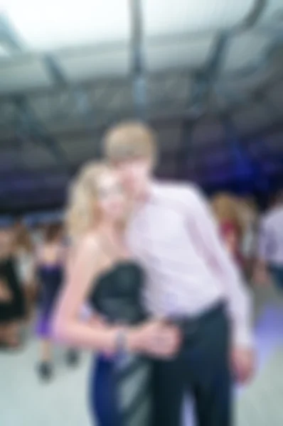 People dancing blur background — Stock Photo, Image