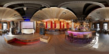 Restoran panorama bulanıklık arka plan