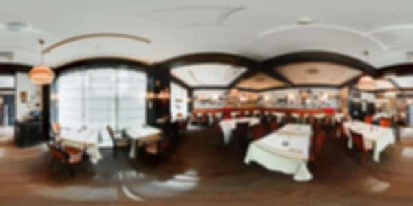 Restaurant-Panorama verschwimmt Hintergrund — Stockfoto