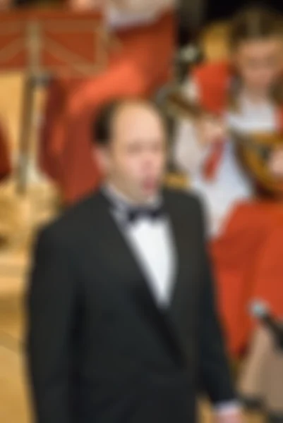 Classical concert blur background — Stock Photo, Image