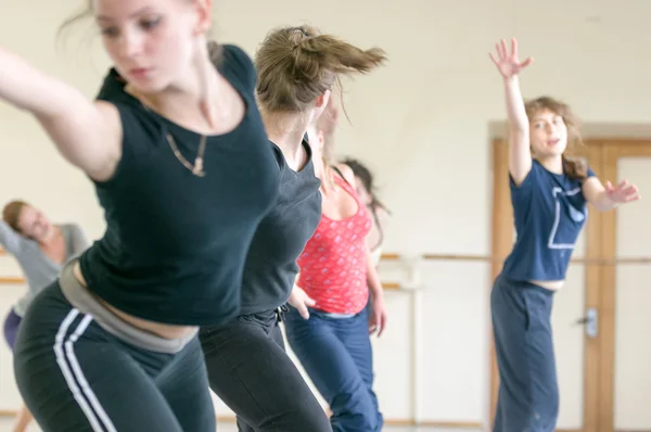 International summer dance school — Stock Photo, Image