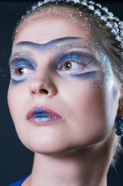 Makyaj ve saç sanatçılar rekabet