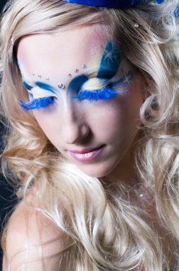 Makyaj ve saç sanatçılar rekabet