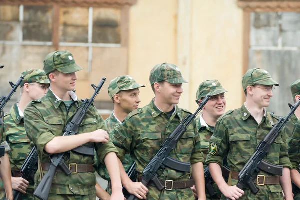 Russisk militærhendelse – stockfoto