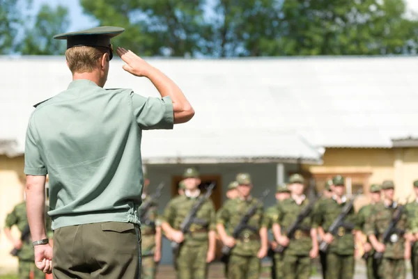 Russisk militærmiljø – stockfoto