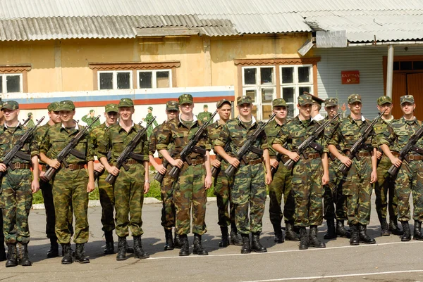 Juramento militar do exército russo — Fotografia de Stock