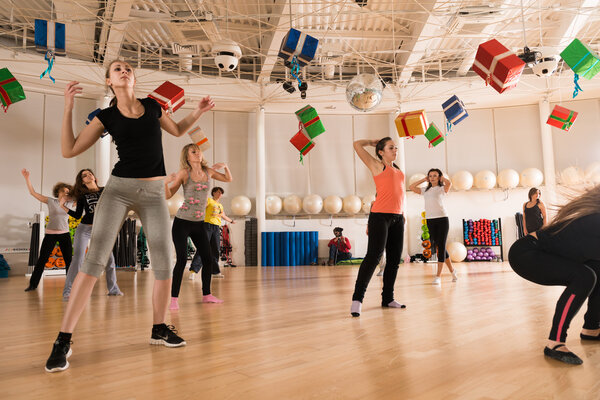 Dance class for women