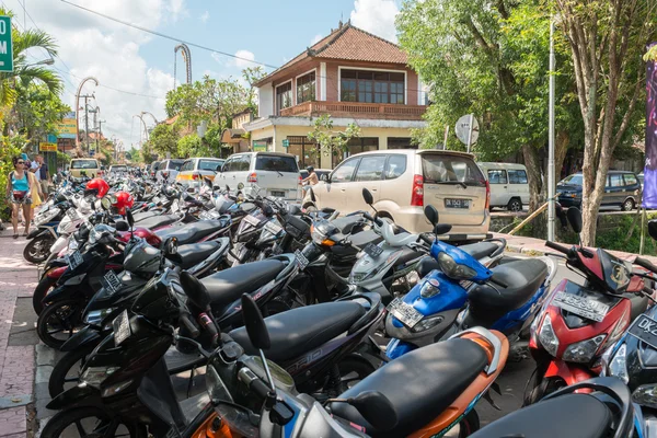 Birçok motosiklet — Stok fotoğraf