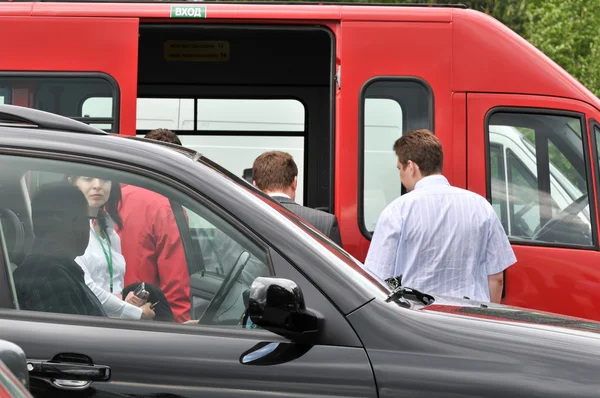 Autohaus-Veranstaltung — Stockfoto