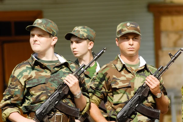 Adegan tentara Rusia — Stok Foto