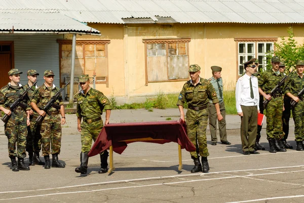 Szene der russischen Armee — Stockfoto