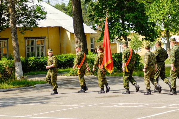 ロシアの軍隊のシーン — ストック写真