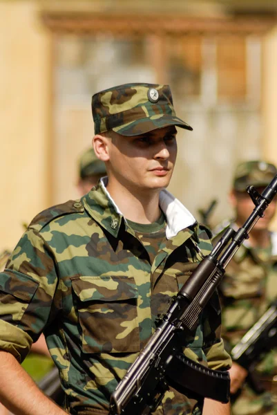 Scena esercito russo — Foto Stock