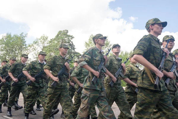 Russian army scene — Stock Photo, Image