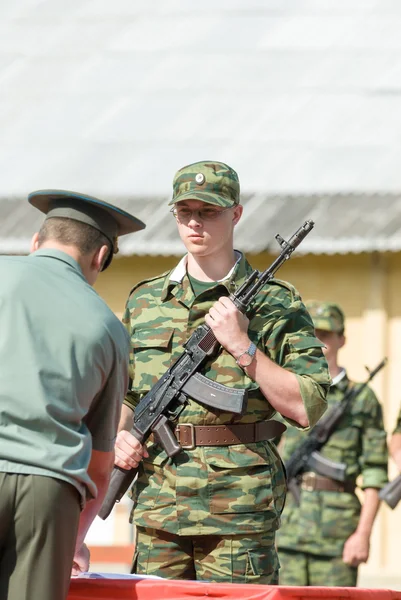 Szene der russischen Armee — Stockfoto