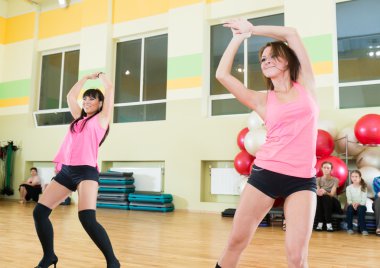 Dans dersi kadınlar için arka plan bulanıklık