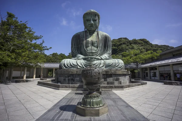 Grande Buda de Kamakura (Daibutsu ) — Fotografia de Stock