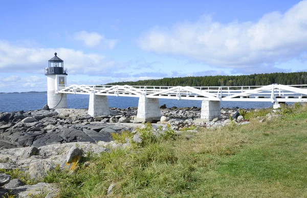 Marshall Point Lighthouse in Maine — Stock Photo, Image