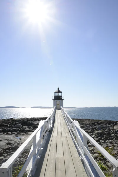 Marshall Point Lighthouse in Maine — Stock Photo, Image