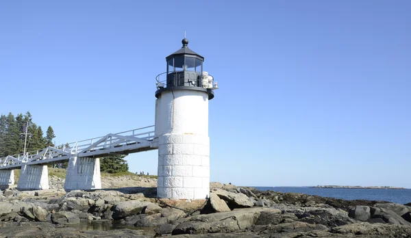 Marshall Point Lighthouse Maine — Stok fotoğraf