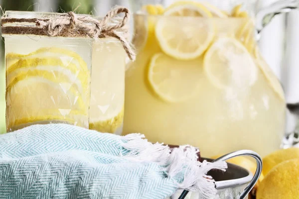 Glasses of Lemonade — Stock Photo, Image