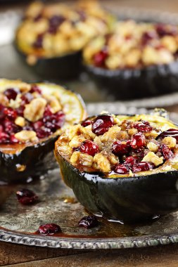 Delicious meşe palamudu kabak dolması