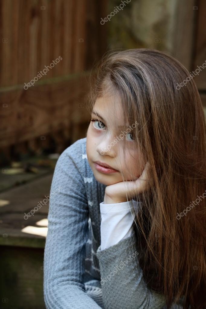 Pre Nn Porn - Beautiful Pre-Teen Girl Stock Photo by Â©StephanieFrey 87539160