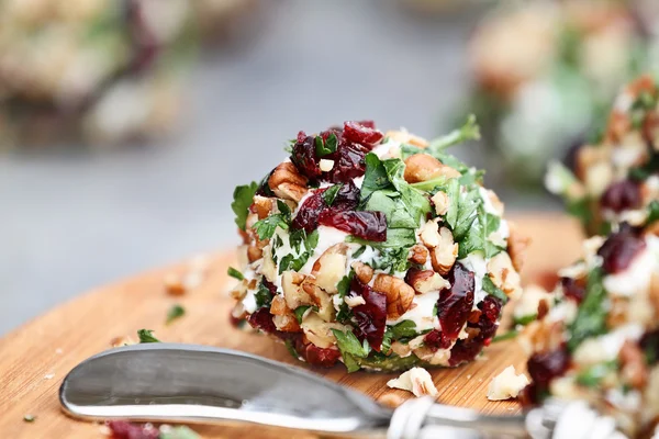 Cranberry Cheese Ball — Stock Photo, Image
