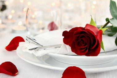 Romantik Candlelite Tablo ayarı